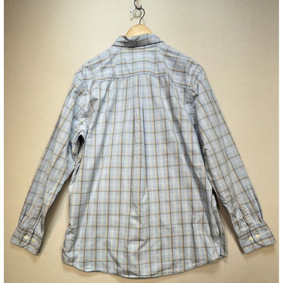 Eddie Bauer Authentic Outdoor Outfitter Men's Button Down Shirt Sz LT Light Blue - Picture 2 of 11